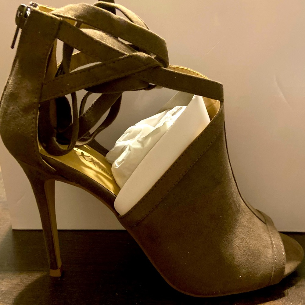 Dark Taupe Heels